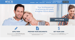 Desktop Screenshot of ncrfinancialservices.com
